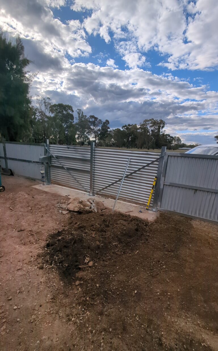 new auto gate after