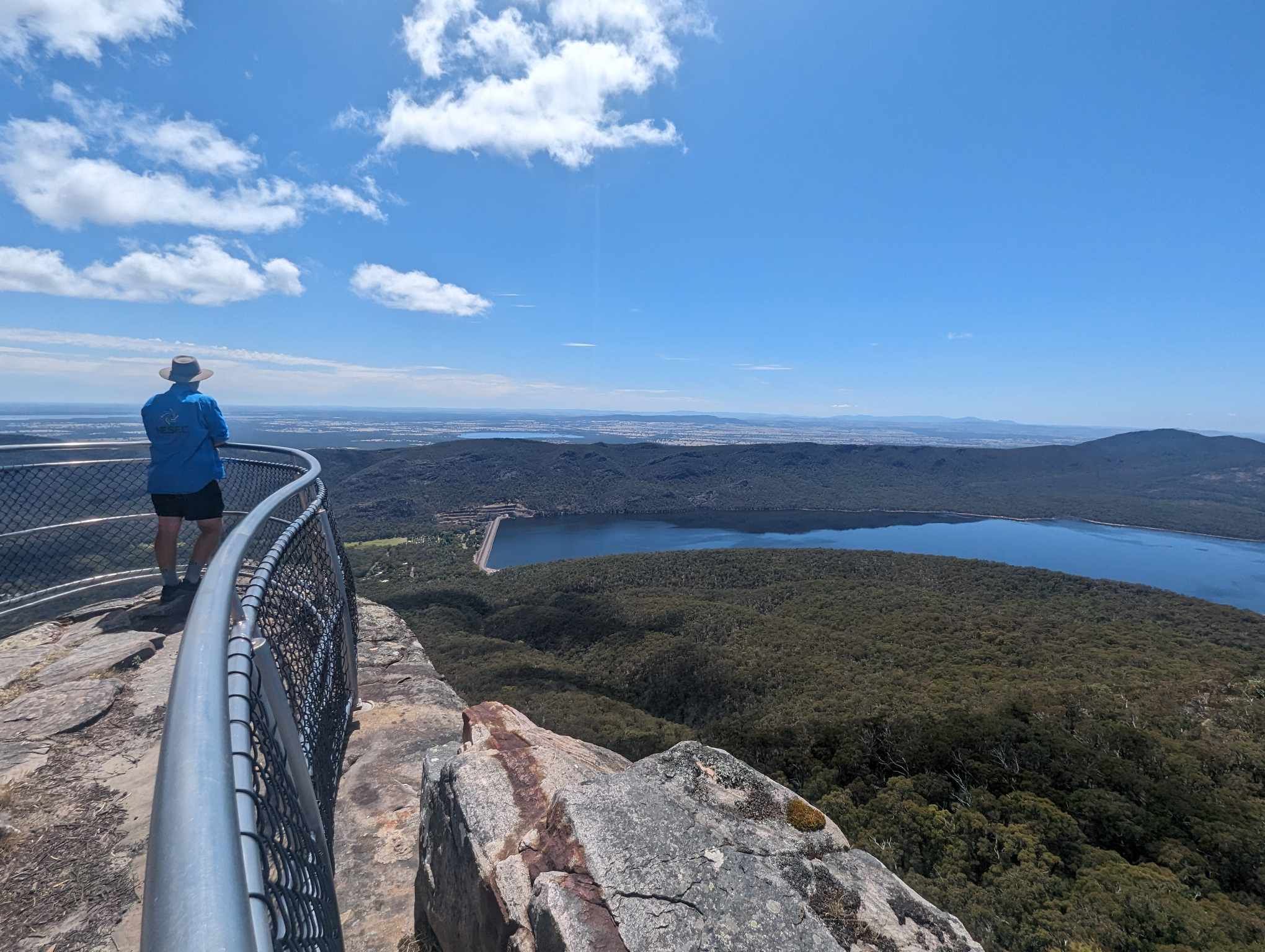 Nesec at a lookout